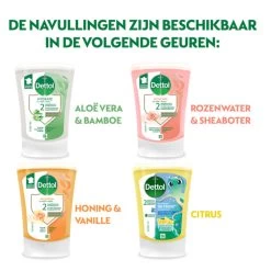 5x Dettol No Touch Wasgel Navulling Voedende Sheabutter 12 5x Dettol No Touch Wasgel Navulling Voedende Sheabutter -Verzorgingsproducten Winkel 1073940 5