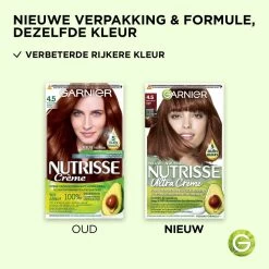 Garnier Nutrisse Crème 45 - Mahoniebruin -Verzorgingsproducten Winkel 132108 4