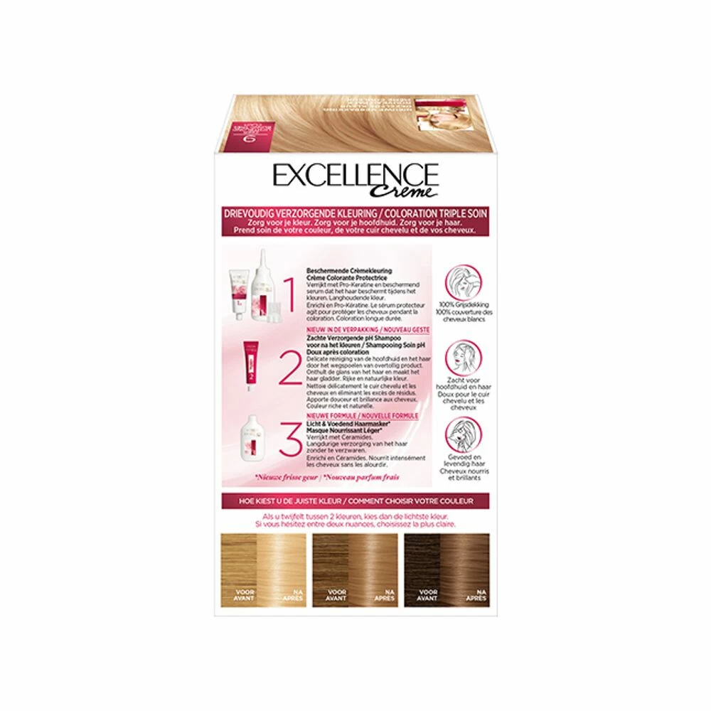 L'Oreal Lu0027Oréal Excellence Creme 9 Zeer Licht Blond 5 L'Oreal Lu0027Oréal Excellence Creme 9 Zeer Licht Blond - Afbeelding 3