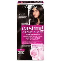 L'Oreal Lu0027Oréal Casting Crème Gloss Haarkleuring 200 Intens Zwart - Midnight Chocolate