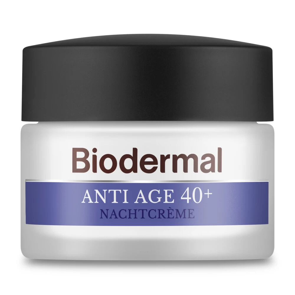 Biodermal Nachtcreme Anti Age 40+ 4 Biodermal Nachtcreme Anti Age 40+ - Afbeelding 2