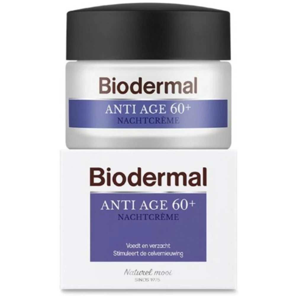 Biodermal Nachtcreme Anti Age 60+ 3 Biodermal Nachtcreme Anti Age 60+