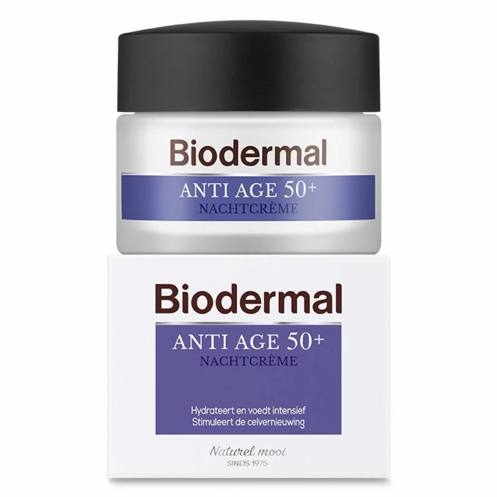 Biodermal Nachtcreme Anti Age 50+ 3 Biodermal Nachtcreme Anti Age 50+