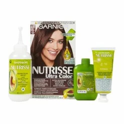 Garnier Nutrisse Ultra Color 4.15 - Koel Kastanje Bruin 8 Garnier Nutrisse Ultra Color 4.15 - Koel Kastanje Bruin -Verzorgingsproducten Winkel 762343 3