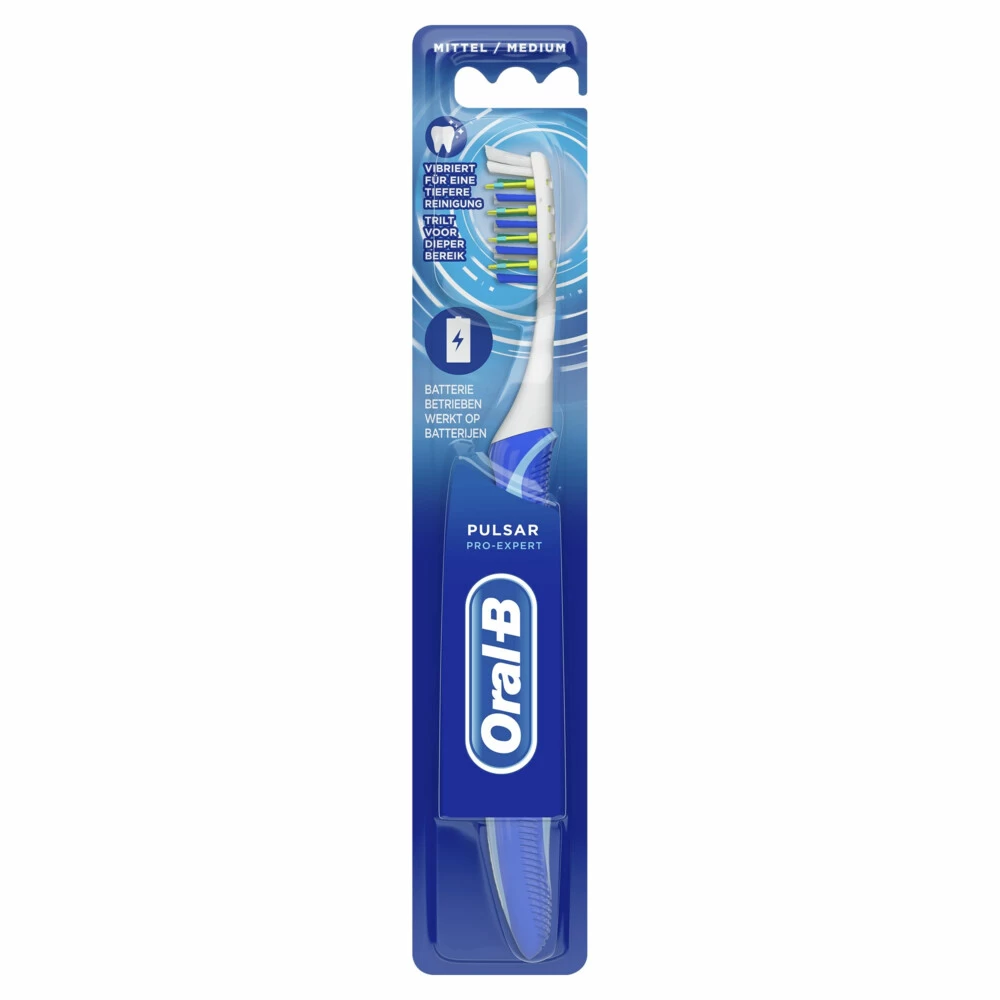 Oral B 12x Oral-B Tandenborstel Pro-Expert Pulsar Medium 35 4 Oral B 12x Oral-B Tandenborstel Pro-Expert Pulsar Medium 35 - Afbeelding 2