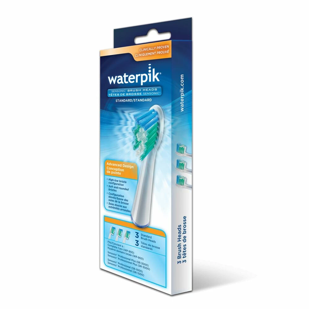 Waterpik Opzetborstels Standaard Sensonic Voor SR1000 En SR3000 4 Waterpik Opzetborstels Standaard Sensonic Voor SR1000 En SR3000 - Afbeelding 2