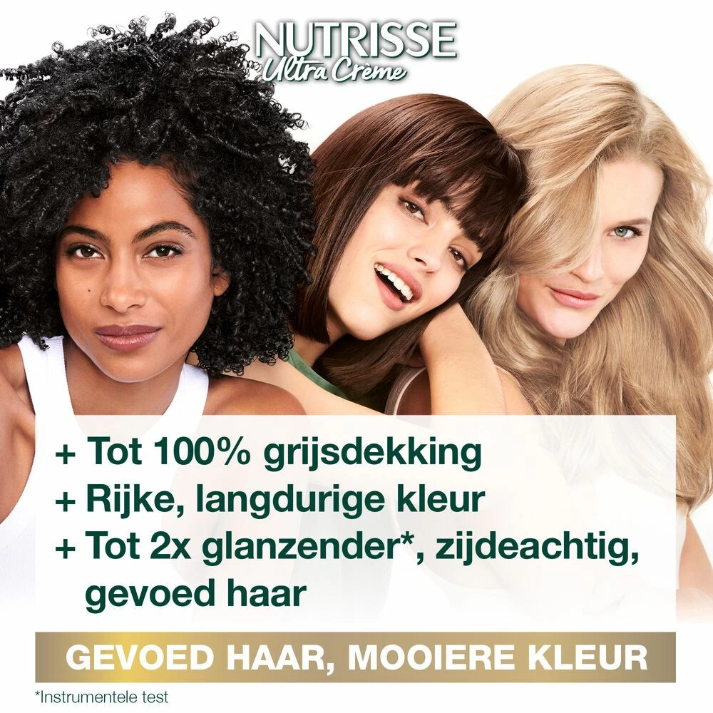 Garnier Nutrisse Creme Haarverf D+++ - Blond Ontkleuring 4 Garnier Nutrisse Creme Haarverf D+++ - Blond Ontkleuring - Afbeelding 2