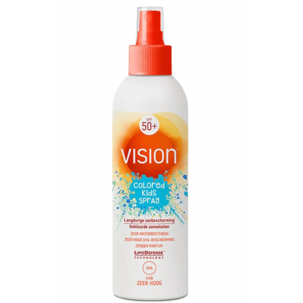 Vision Zonnebrand Kids Spray SPF 50 3 Vision Zonnebrand Kids Spray SPF 50
