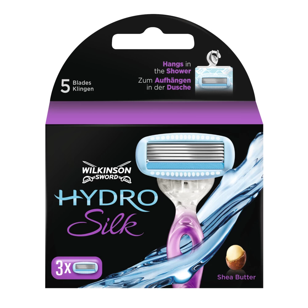 Wilkinson Hydro Silk Scheermesjes 3 Wilkinson Hydro Silk Scheermesjes