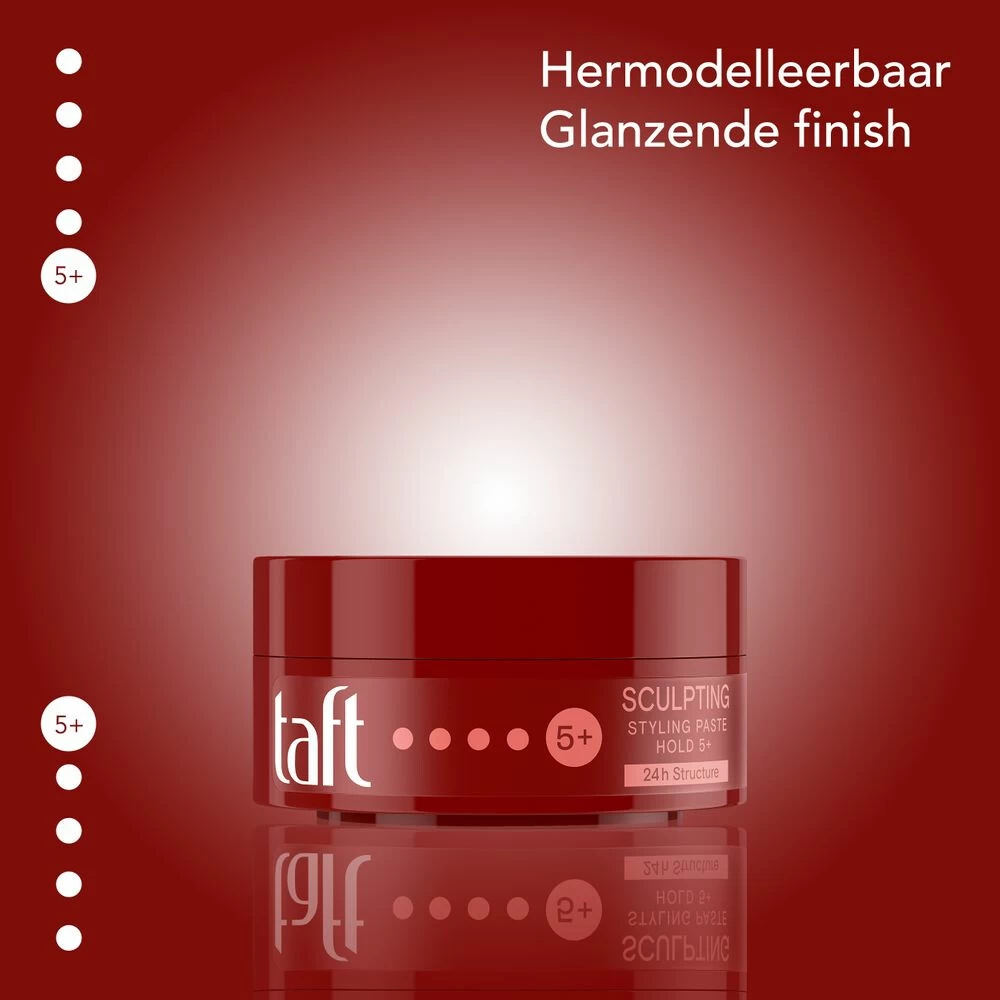 6x Taft Restylable Level 6 Sculpting Paste 4 6x Taft Restylable Level 6 Sculpting Paste - Afbeelding 2