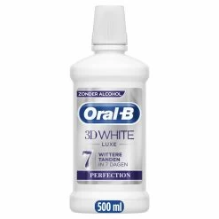 Oral B 3x Oral-B Mondwater 3D White Luxe Perfection