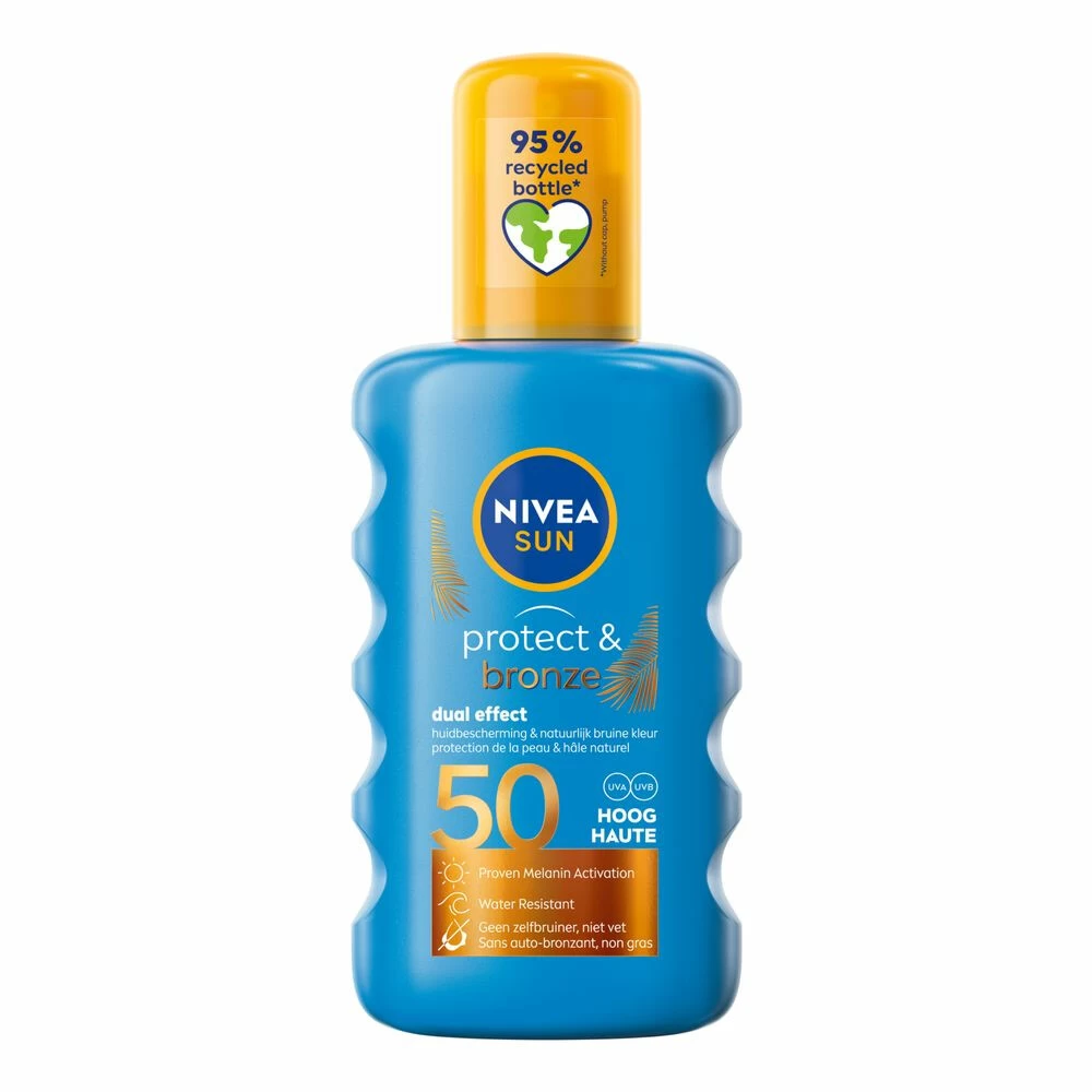 Nivea Sun Protect & Bronze Zonnespray SPF 50 3 Nivea Sun Protect & Bronze Zonnespray SPF 50