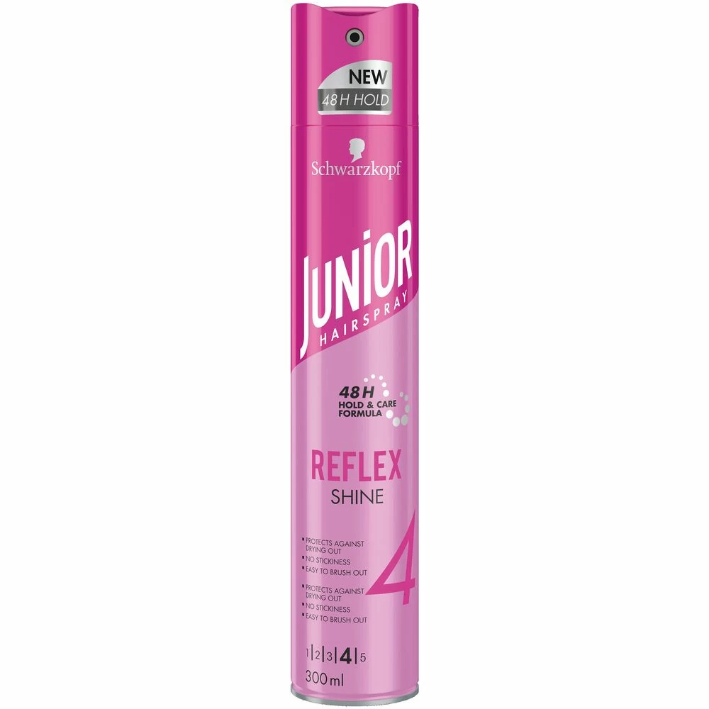 6x Junior Haarspray Reflex Shine 8 6x Junior Haarspray Reflex Shine - Afbeelding 6