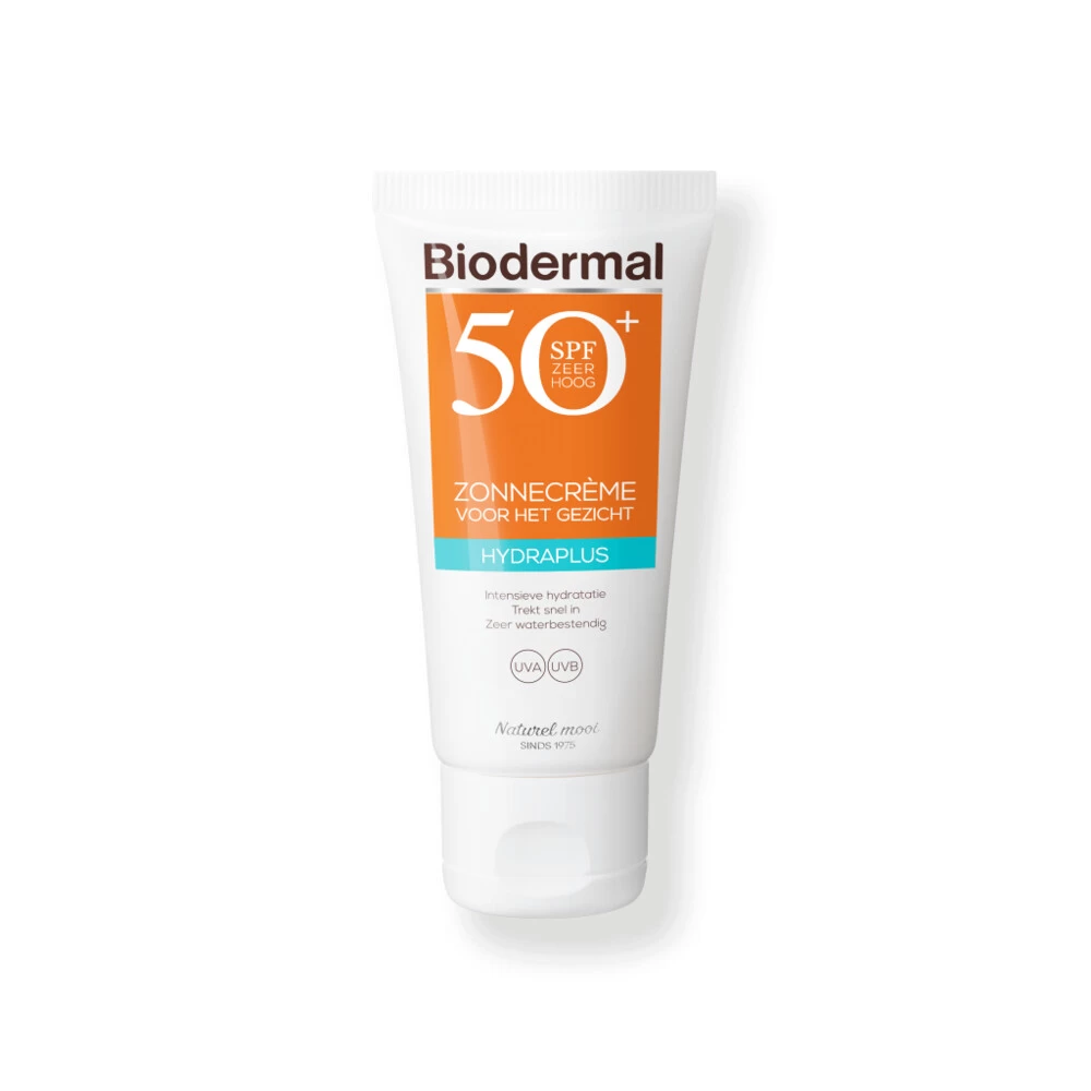Biodermal Zonnecrème Gezicht Hydraplus SPF 50+ 3 Biodermal Zonnecrème Gezicht Hydraplus SPF 50+