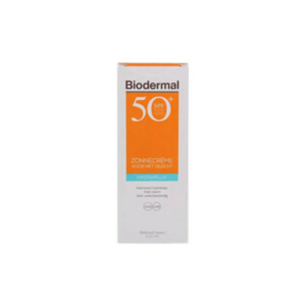 Biodermal Zonnecrème Gezicht Hydraplus SPF 50+ 4 Biodermal Zonnecrème Gezicht Hydraplus SPF 50+ - Afbeelding 2