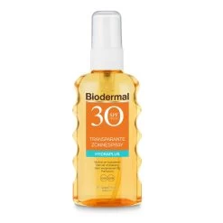 Biodermal Zonnespray Transparant SPF 30