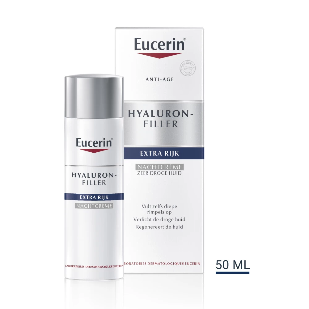 Eucerin Hyaluron-Filler Nachtcréme Extra Rijk 4 Eucerin Hyaluron-Filler Nachtcréme Extra Rijk - Afbeelding 2