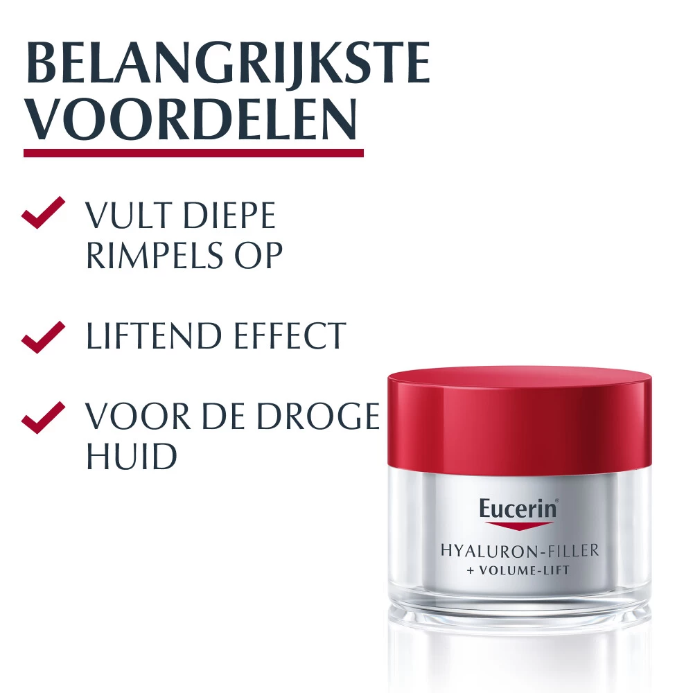 Eucerin Hyaluron-Filler + Volume-Lift Dagcrème SPF15 5 Eucerin Hyaluron-Filler + Volume-Lift Dagcrème SPF15 - Afbeelding 3