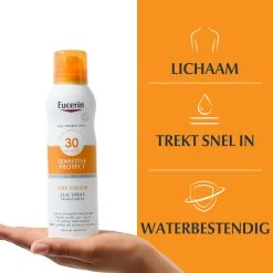 Eucerin Zonnespray Sun Oil Control Mist Transparent Dry Touch SPF 30 -Verzorgingsproducten Winkel 998657 4